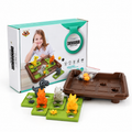 Dinosaur Puzzle Board Game shown with its retail box