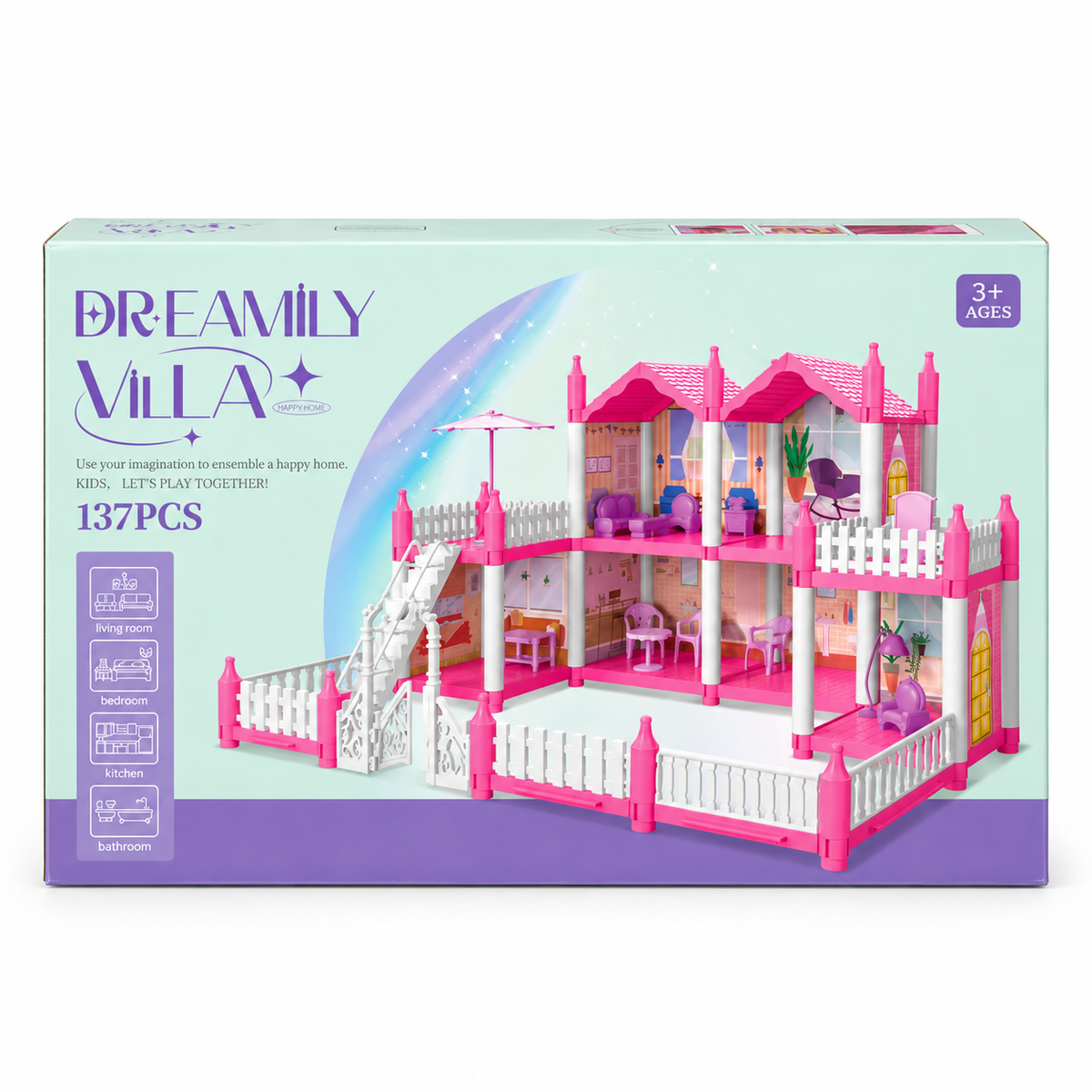 DIY Dollhouse retail box