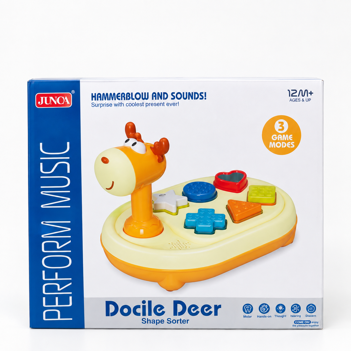 Docile Deer Shape Sorter retail box