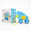 Musical Hippo Pull-Along shown with its retail box