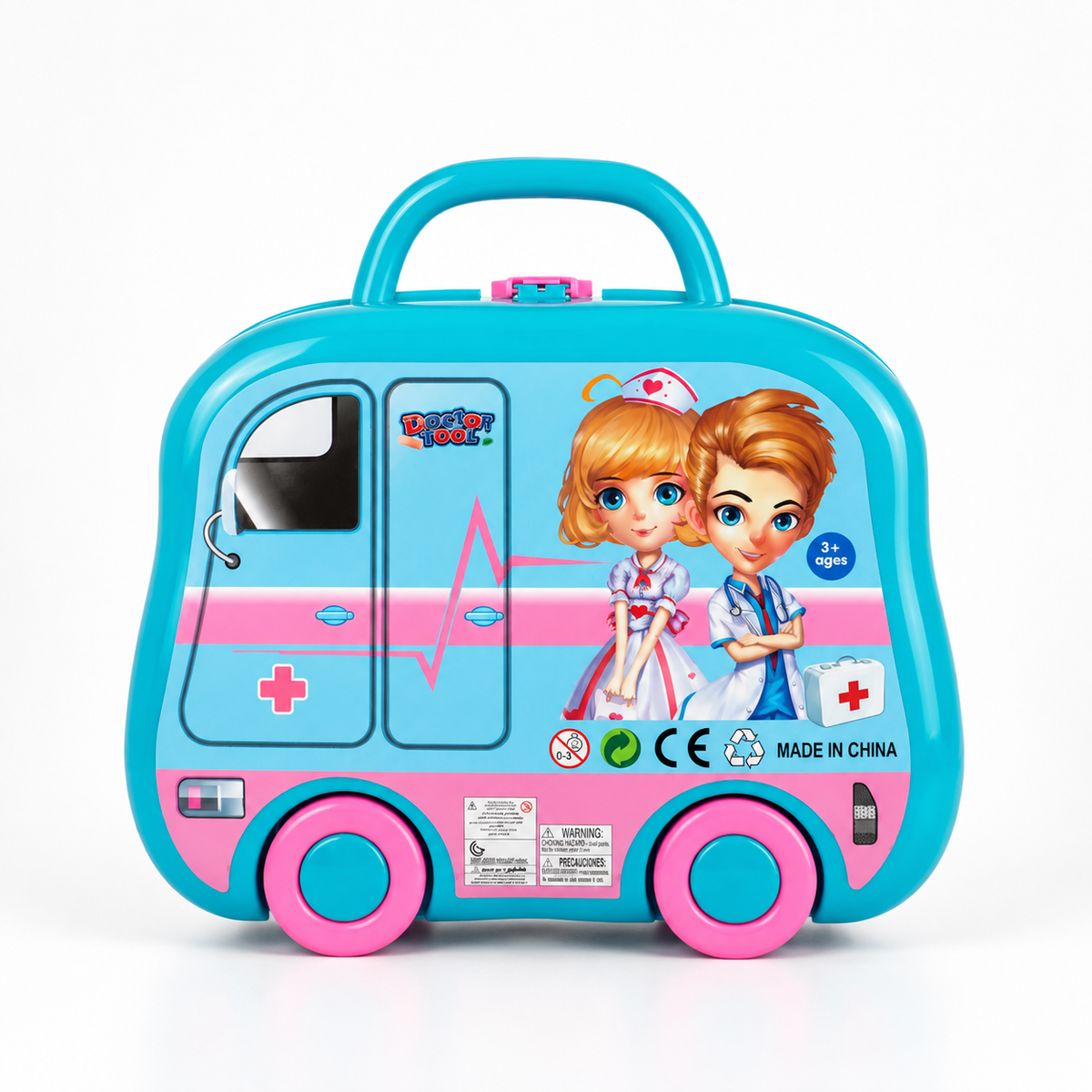 Parent-Child Doctor Play Set retail box