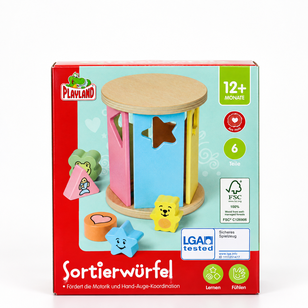 Round Shape Sorter retail box