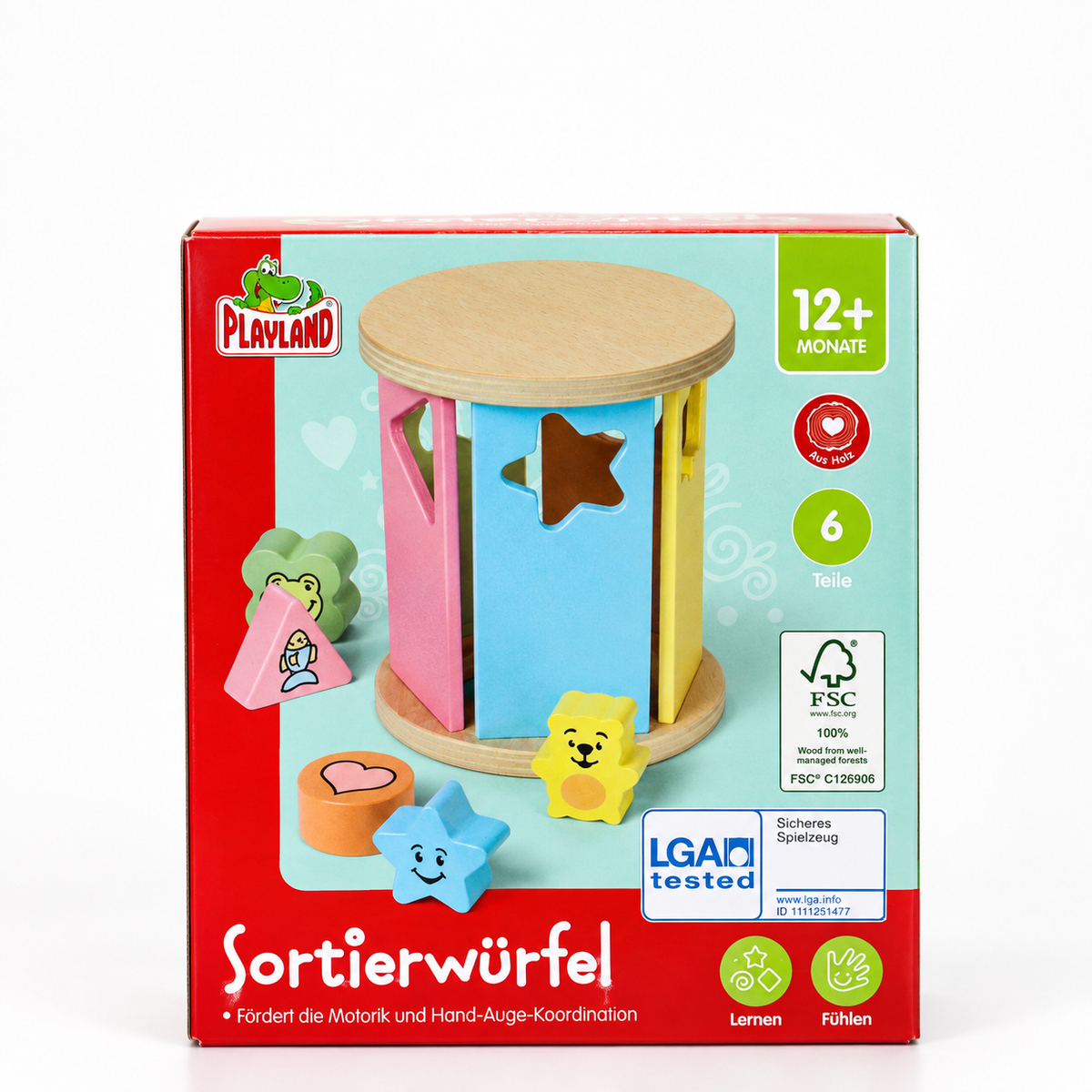 Round Shape Sorter retail box
